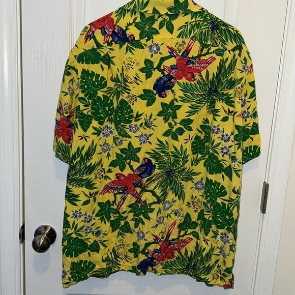 Polo Ralph Lauren Tropical Hawaiian Parrot Shirt, Men's - XL